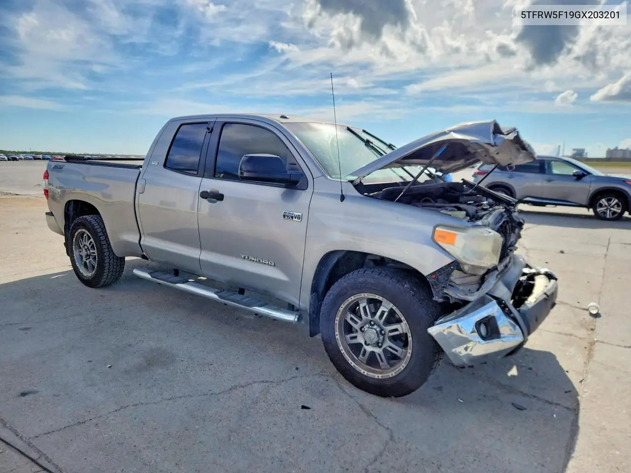 2016 TOYOTA TUNDRA VIN 5TFRW5F19GX203201 — фото 4