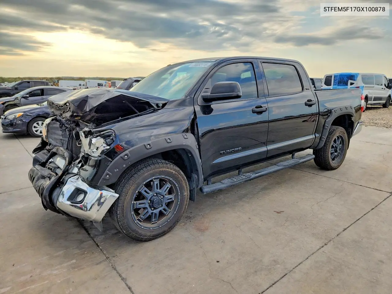 TOYOTA TUNDRA 2016, VIN 5TFEM5F17GX100878