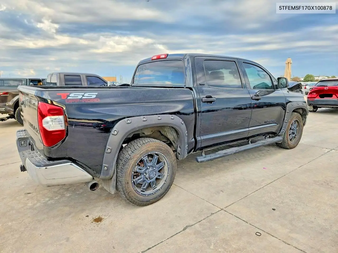 2016 TOYOTA TUNDRA VIN 5TFEM5F17GX100878 — фото 3