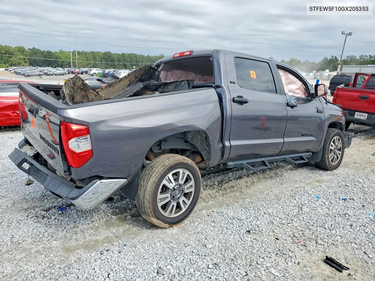 2016 TOYOTA TUNDRA VIN 5TFEW5F10GX205353 — фото 3