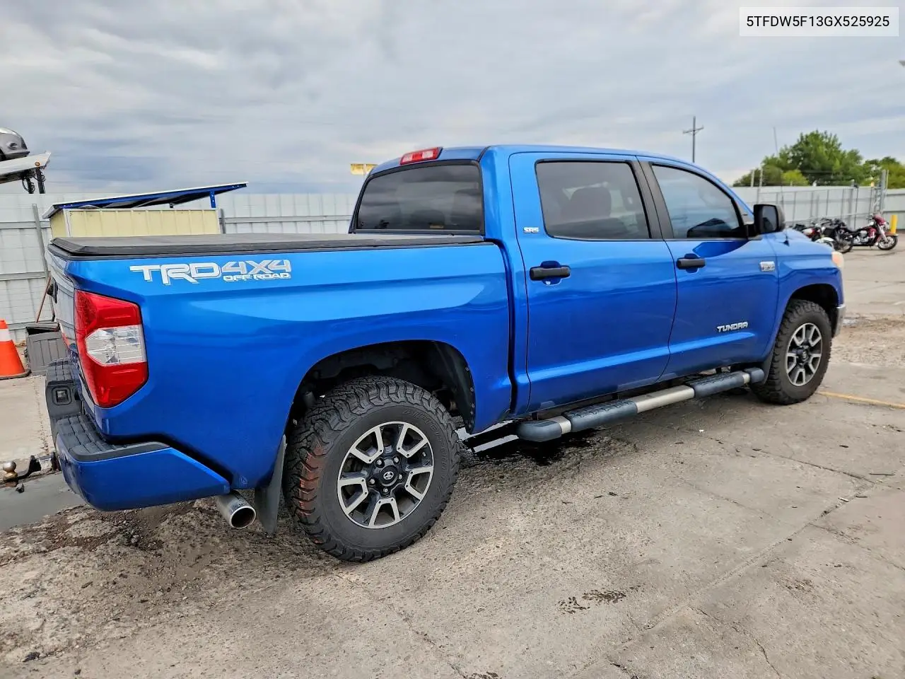 2016 TOYOTA TUNDRA VIN 5TFDW5F13GX525925 — фото 3