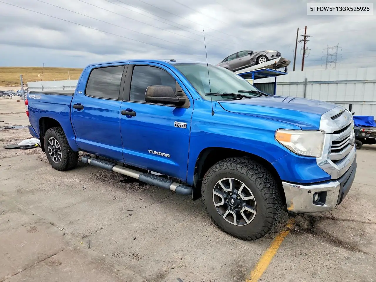 2016 TOYOTA TUNDRA VIN 5TFDW5F13GX525925 — фото 4