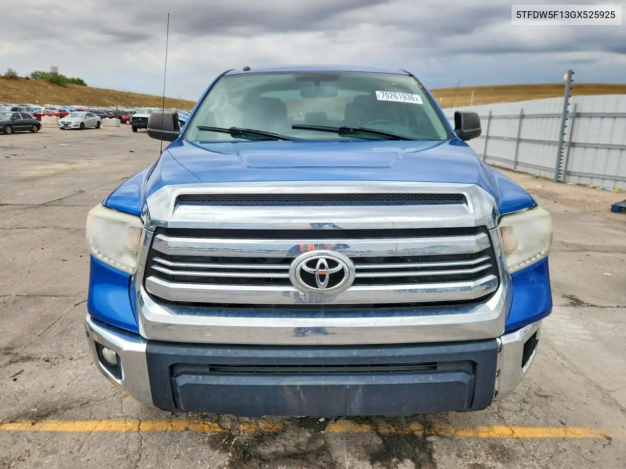 2016 TOYOTA TUNDRA VIN 5TFDW5F13GX525925 — фото 5
