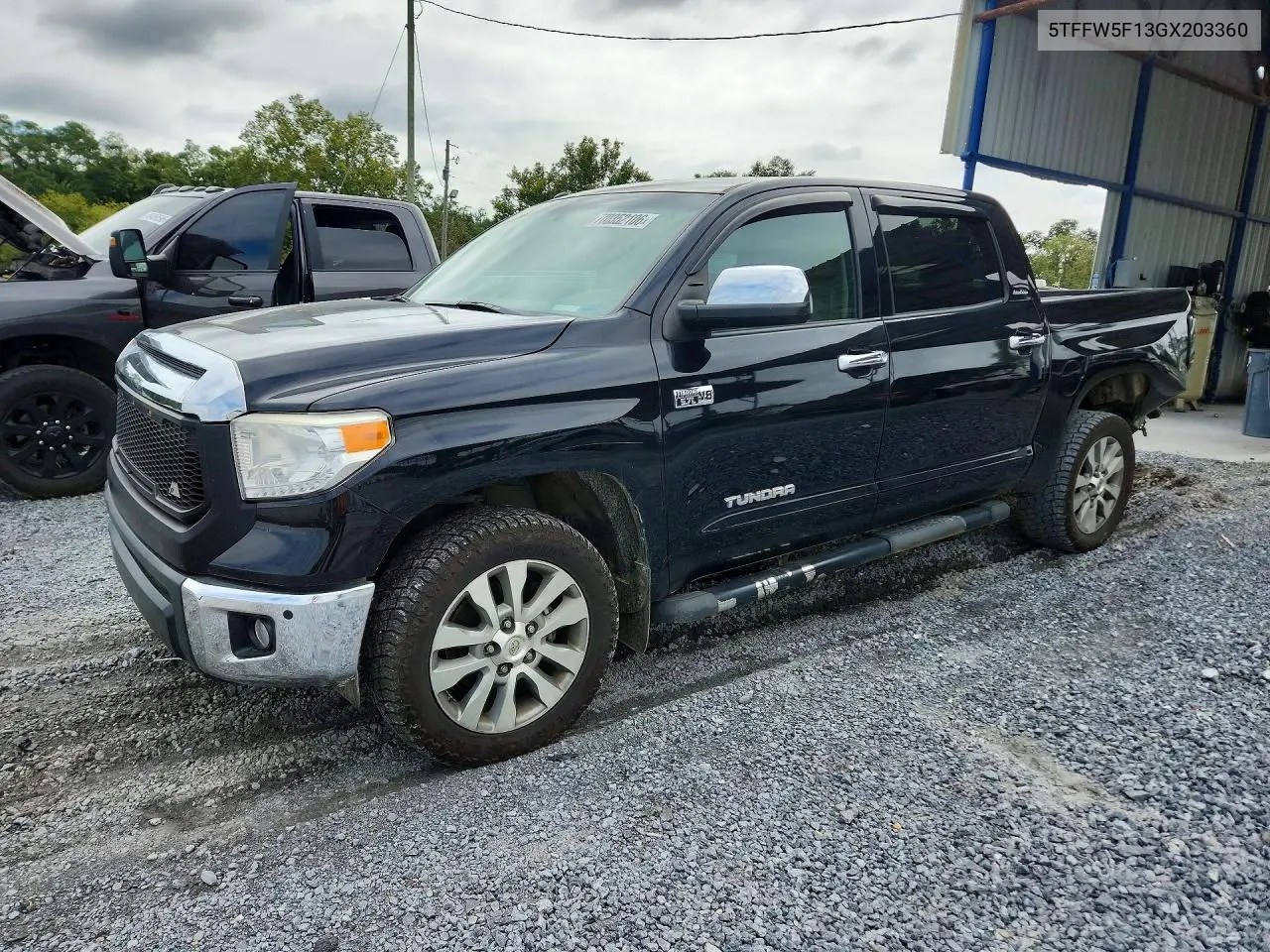TOYOTA TUNDRA 2016, VIN 5TFFW5F13GX203360