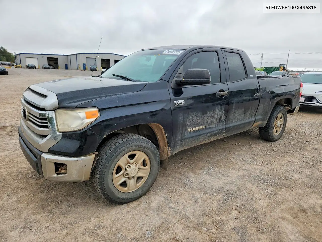TOYOTA TUNDRA 2016, VIN 5TFUW5F10GX496318