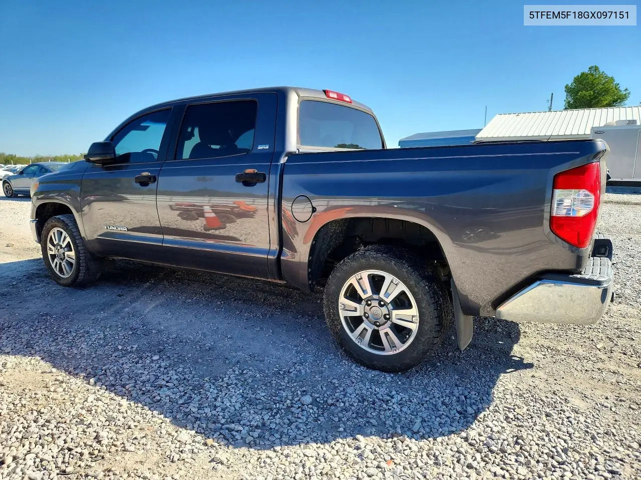 2016 TOYOTA TUNDRA VIN 5TFEM5F18GX097151 — фото 2