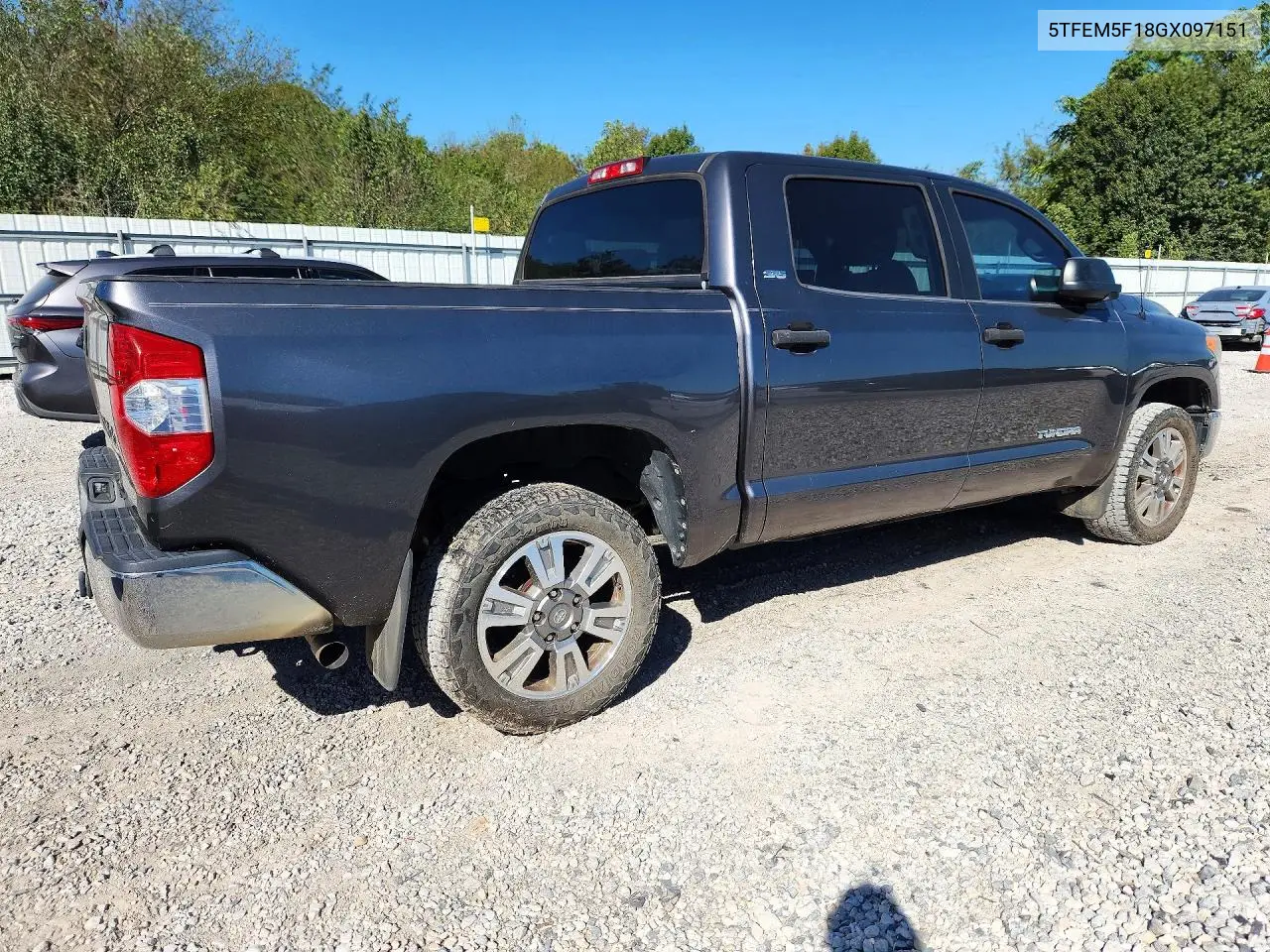 2016 TOYOTA TUNDRA VIN 5TFEM5F18GX097151 — фото 3