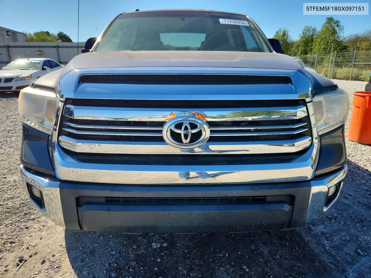 2016 TOYOTA TUNDRA VIN 5TFEM5F18GX097151 — фото 5