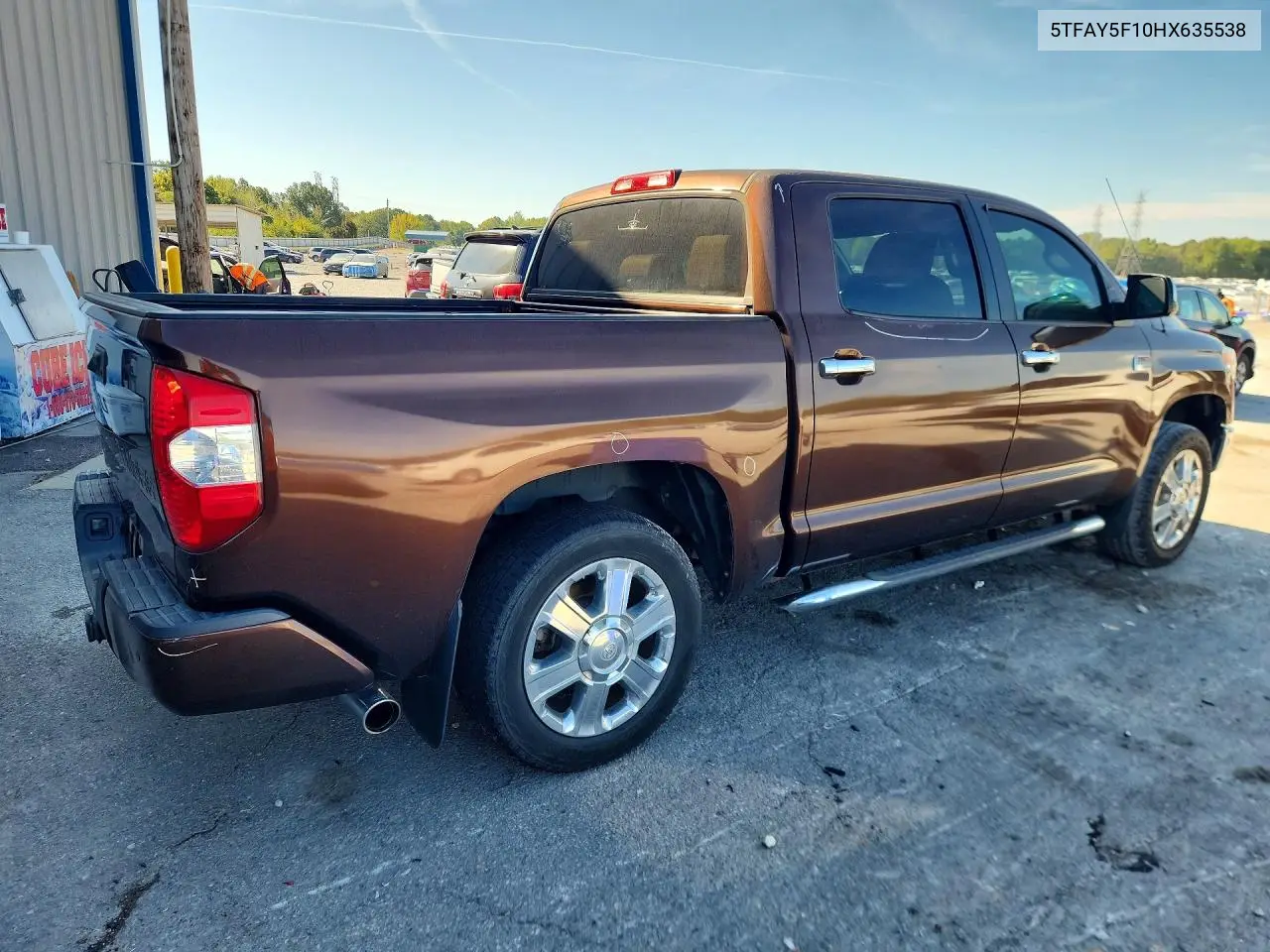 2017 TOYOTA TUNDRA VIN 5TFAY5F10HX635538 — фото 3