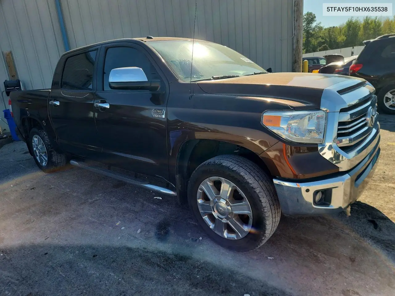 2017 TOYOTA TUNDRA VIN 5TFAY5F10HX635538 — фото 4