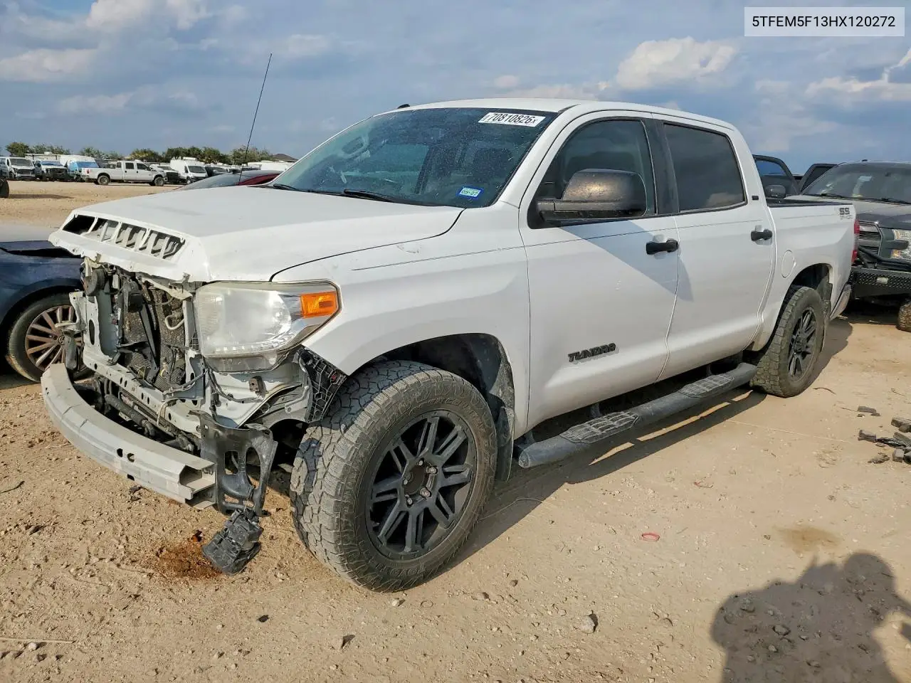 TOYOTA TUNDRA 2017, VIN 5TFEM5F13HX120272