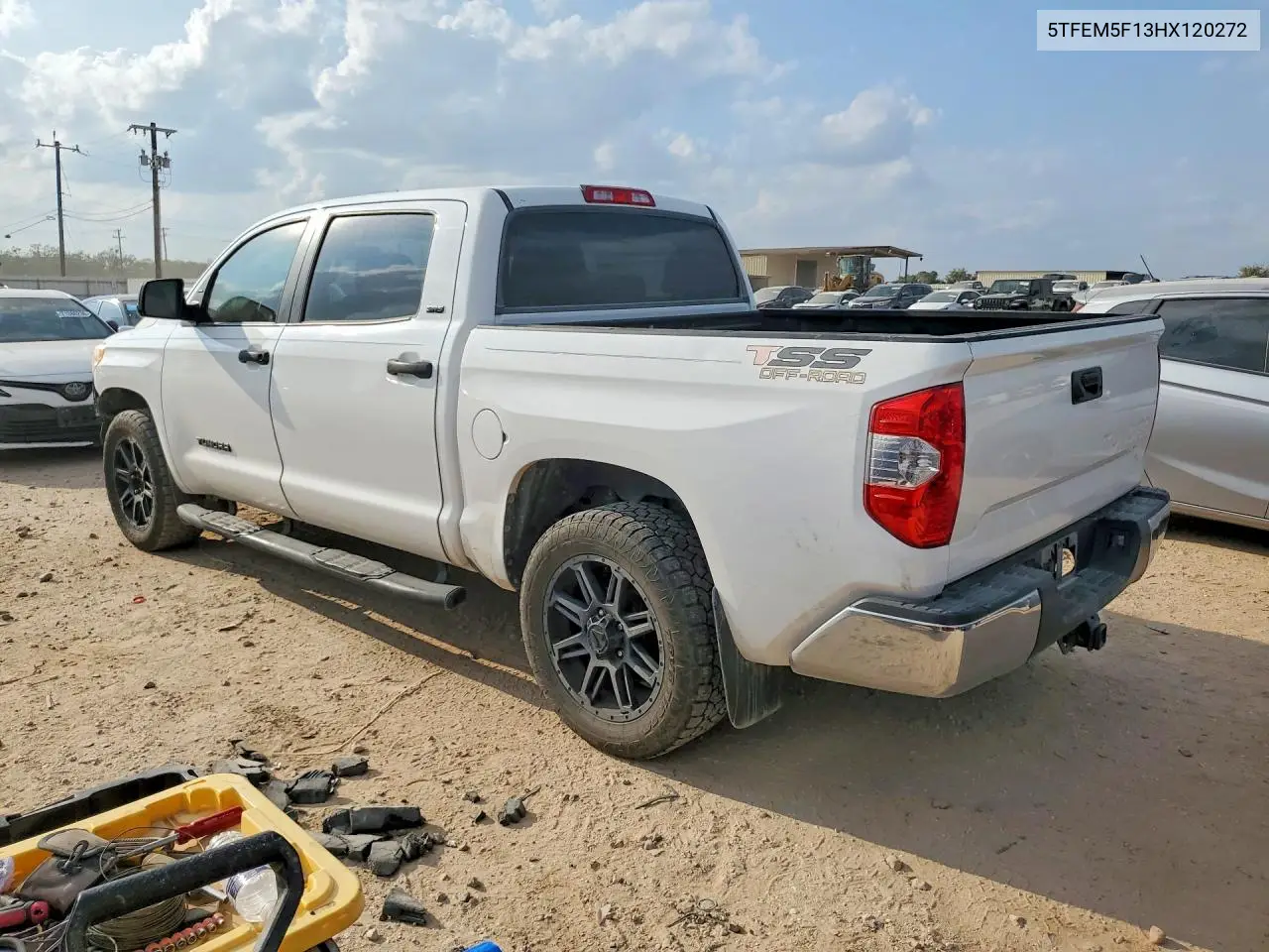 2017 TOYOTA TUNDRA VIN 5TFEM5F13HX120272 — фото 2
