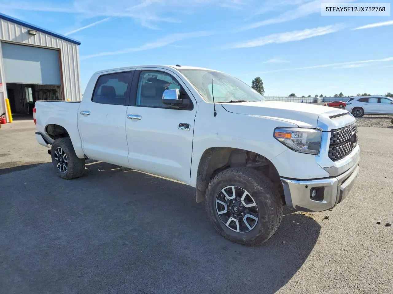2018 TOYOTA TUNDRA VIN 5TFAY5F12JX752768 — фото 4