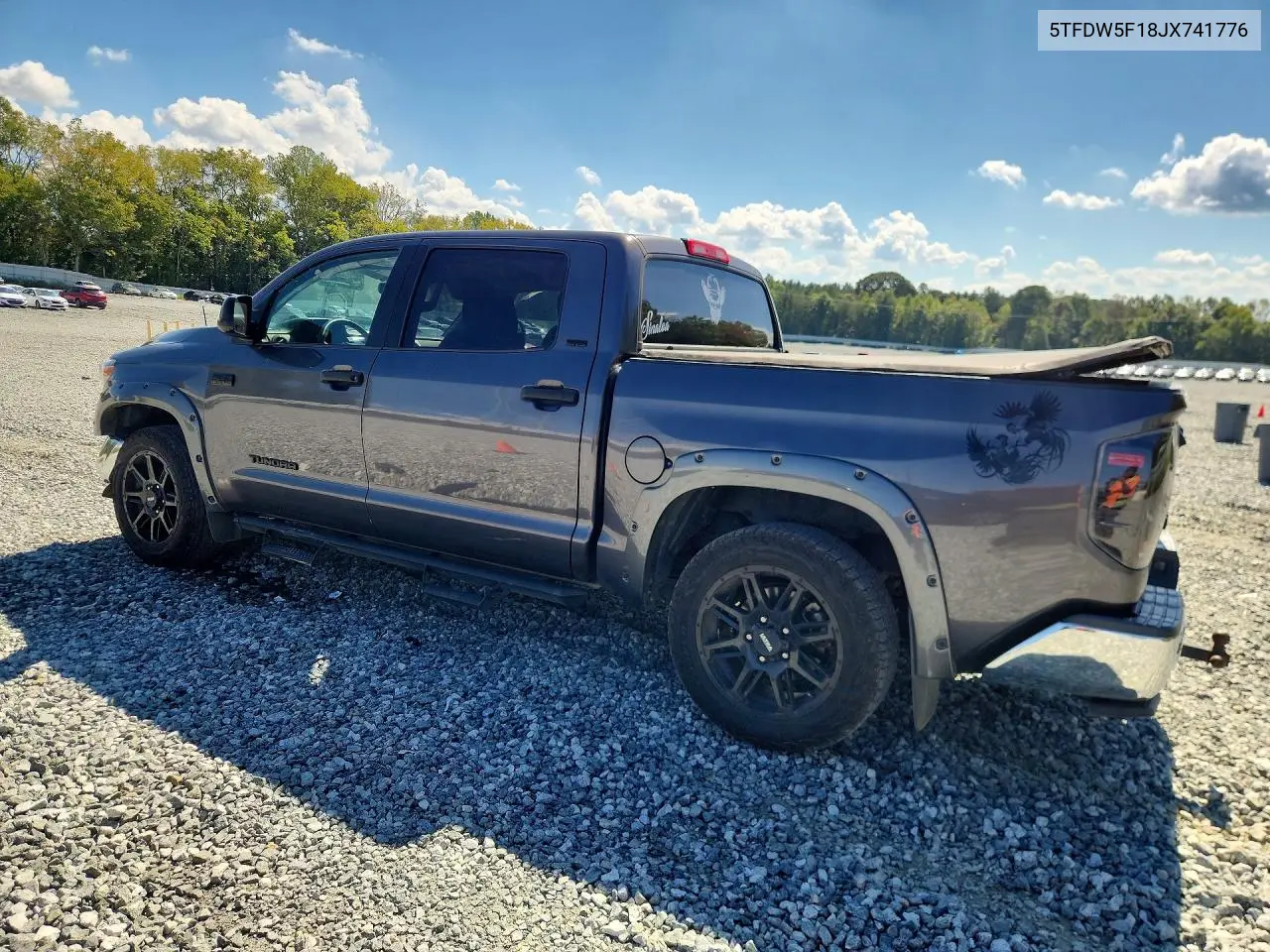 2018 TOYOTA TUNDRA VIN 5TFDW5F18JX741776 — фото 2