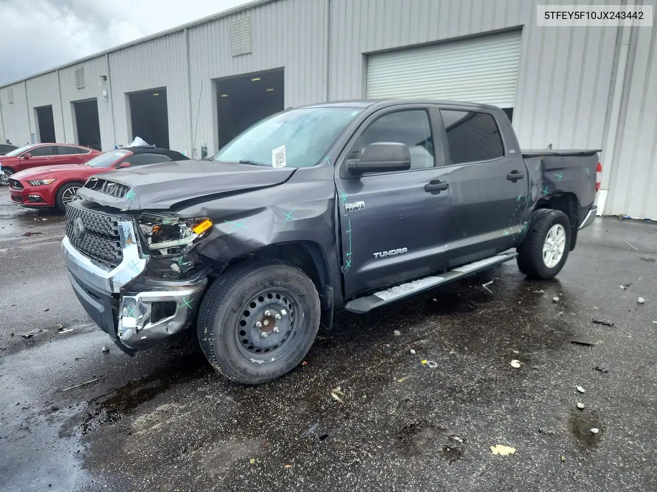 TOYOTA TUNDRA 2018, VIN 5TFEY5F10JX243442