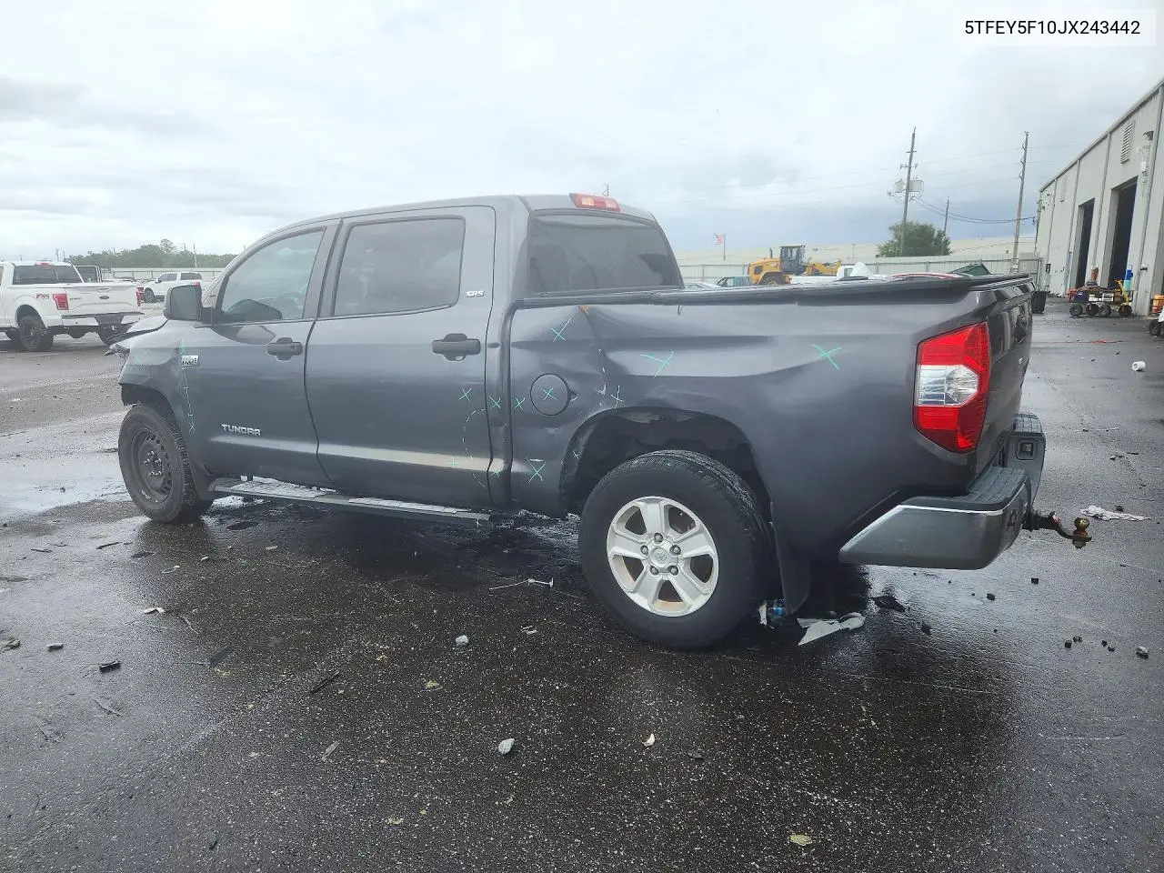 2018 TOYOTA TUNDRA VIN 5TFEY5F10JX243442 — фото 2