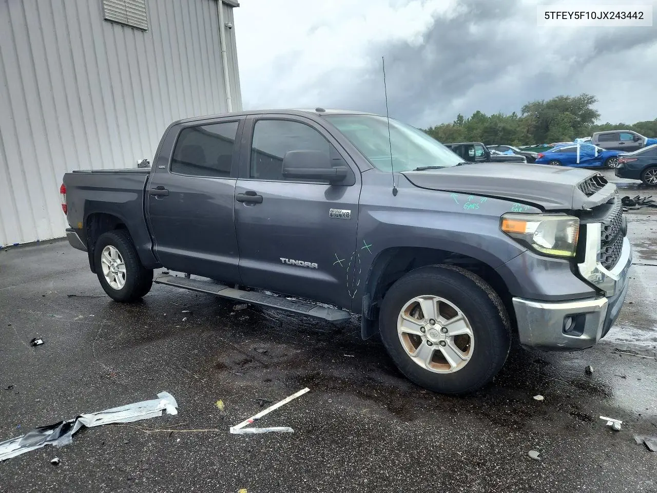 2018 TOYOTA TUNDRA VIN 5TFEY5F10JX243442 — фото 4