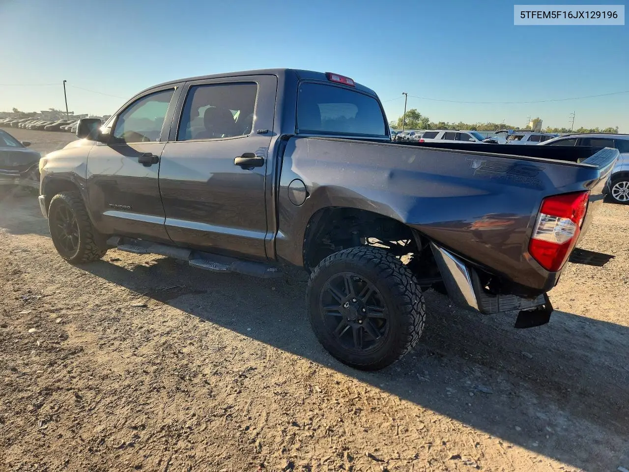 2018 TOYOTA TUNDRA VIN 5TFEM5F16JX129196 — фото 2
