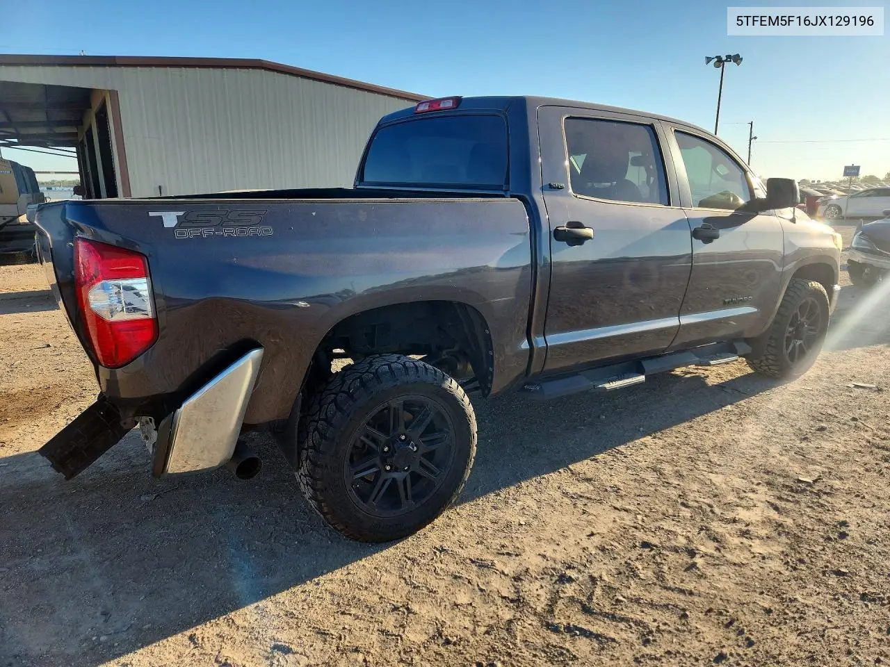 2018 TOYOTA TUNDRA VIN 5TFEM5F16JX129196 — фото 3
