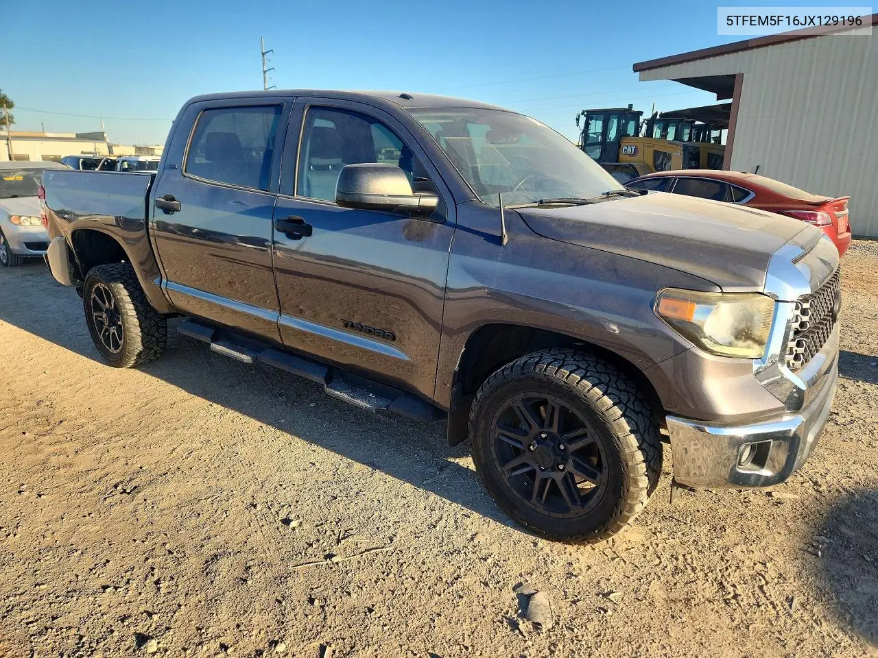 2018 TOYOTA TUNDRA VIN 5TFEM5F16JX129196 — фото 4