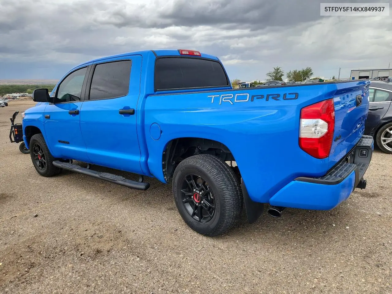 2019 TOYOTA TUNDRA VIN 5TFDY5F14KX849937 — фото 2