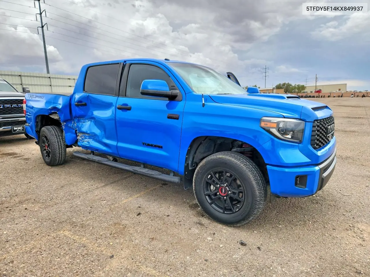 2019 TOYOTA TUNDRA VIN 5TFDY5F14KX849937 — фото 4