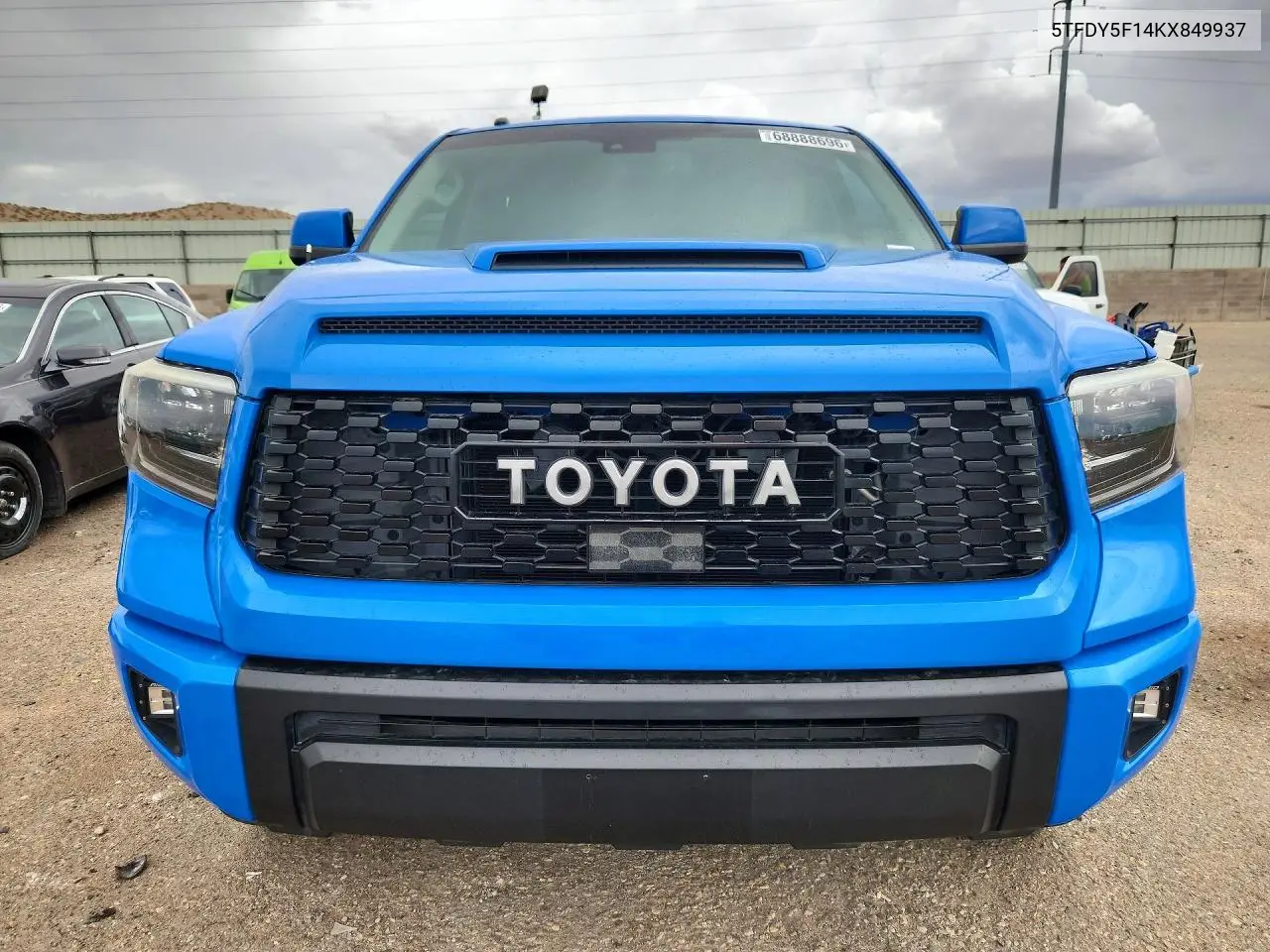 2019 TOYOTA TUNDRA VIN 5TFDY5F14KX849937 — фото 5