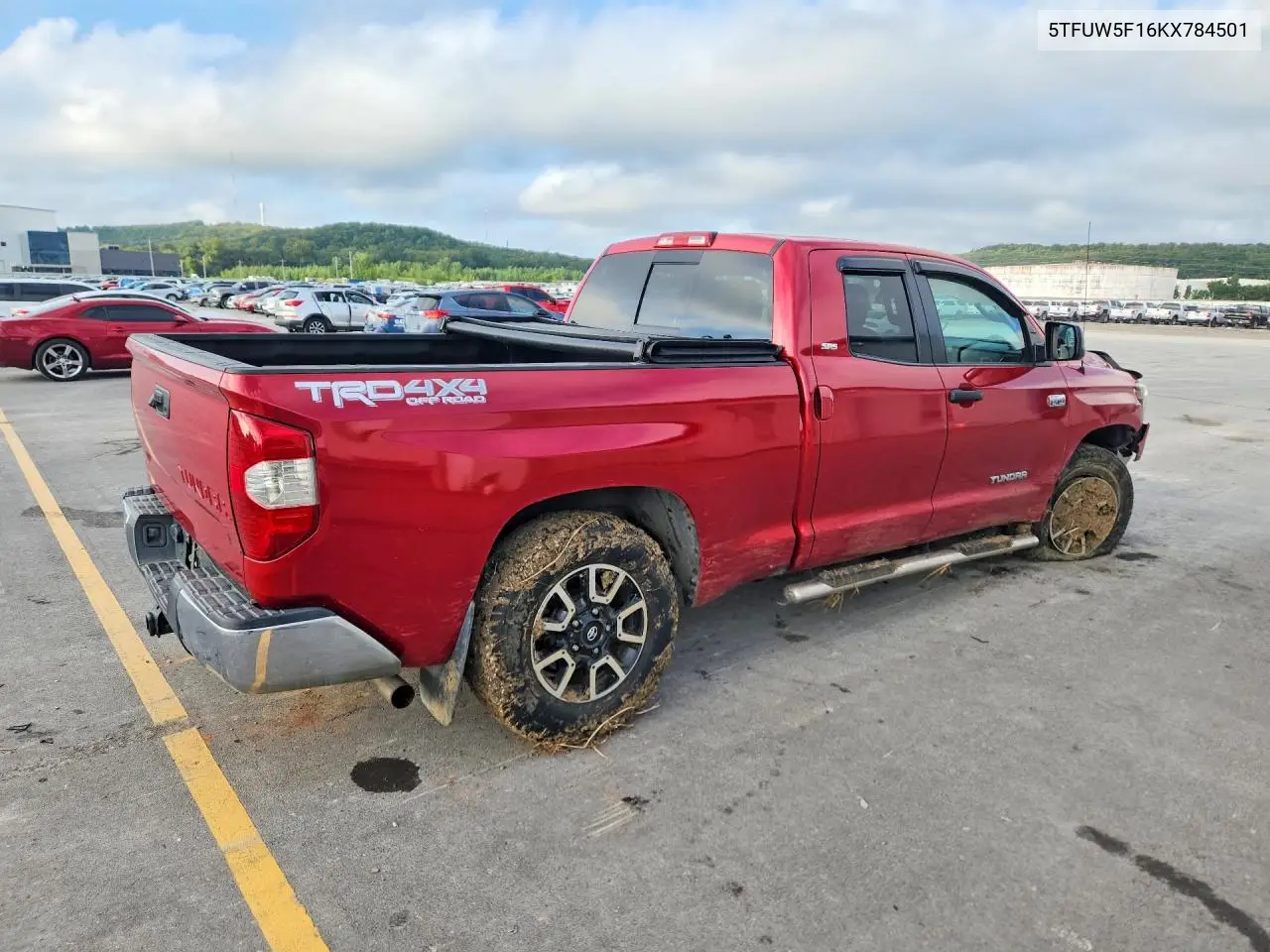 2019 TOYOTA TUNDRA VIN 5TFUW5F16KX784501 — фото 3