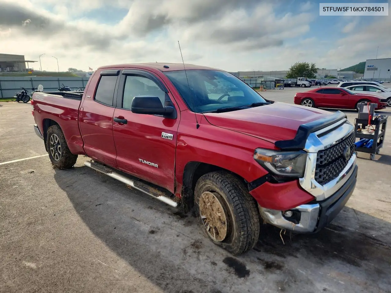 2019 TOYOTA TUNDRA VIN 5TFUW5F16KX784501 — фото 4