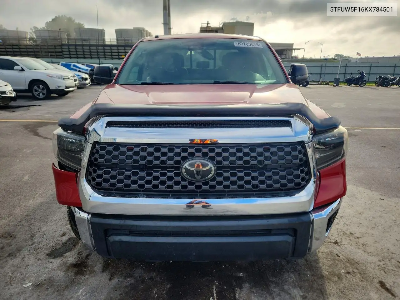 2019 TOYOTA TUNDRA VIN 5TFUW5F16KX784501 — фото 5