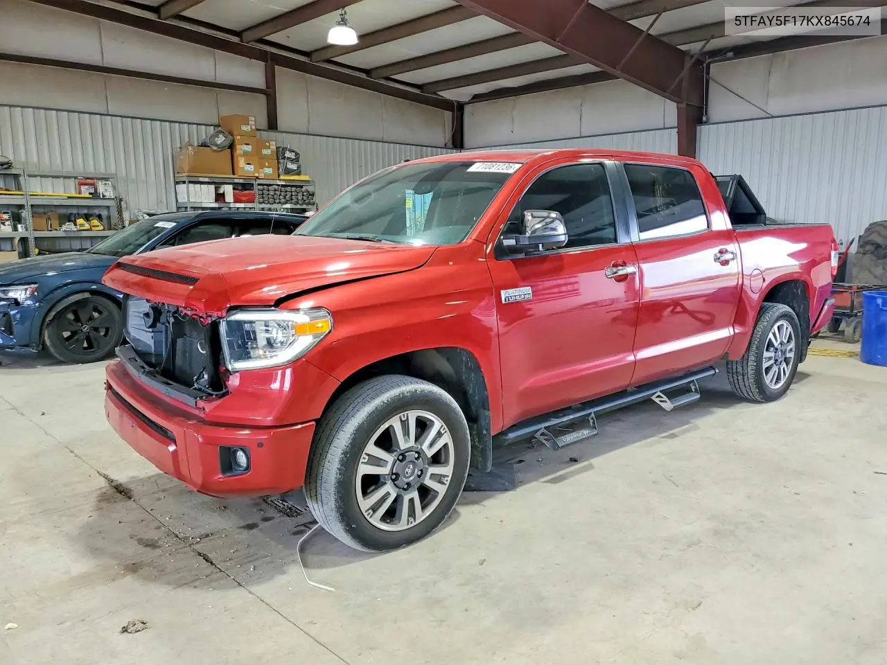 TOYOTA TUNDRA 2019, VIN 5TFAY5F17KX845674