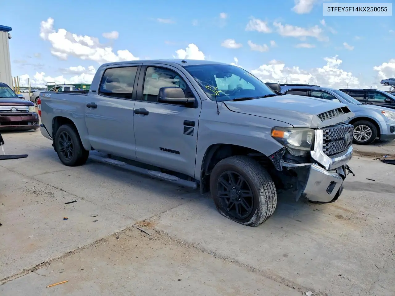 2019 TOYOTA TUNDRA VIN 5TFEY5F14KX250055 — фото 4