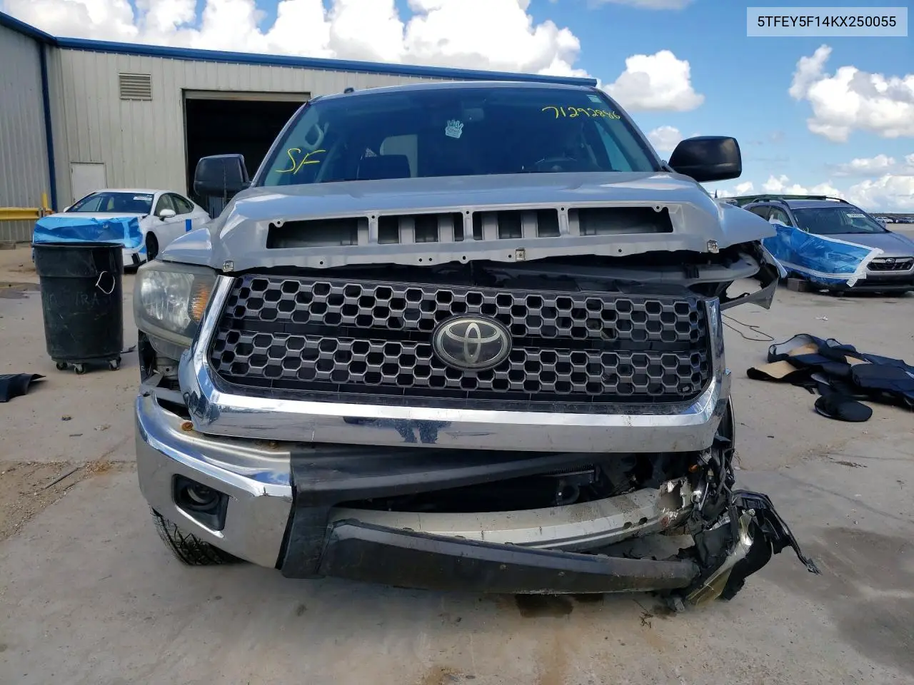 2019 TOYOTA TUNDRA VIN 5TFEY5F14KX250055 — фото 5