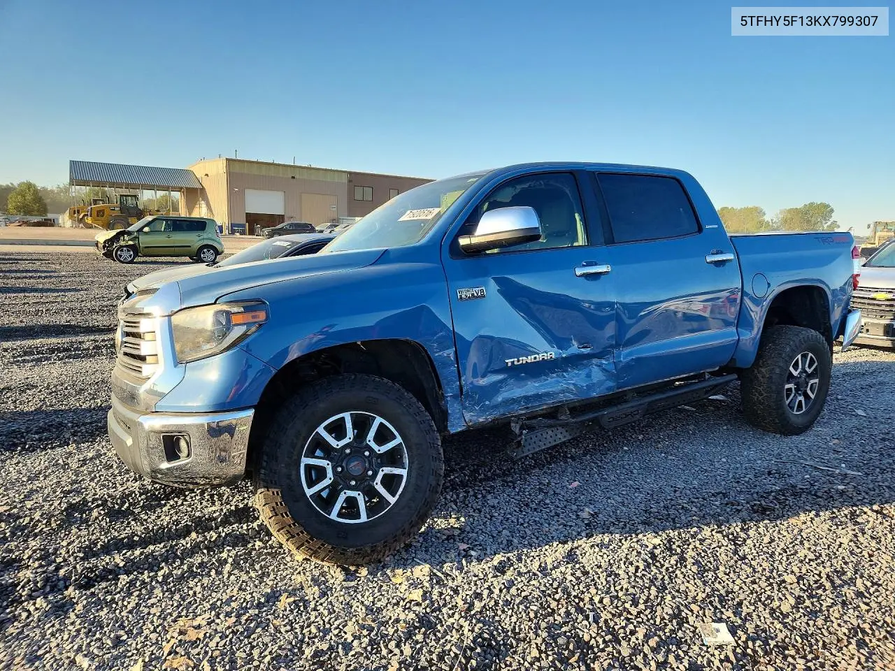 TOYOTA TUNDRA 2019, VIN 5TFHY5F13KX799307