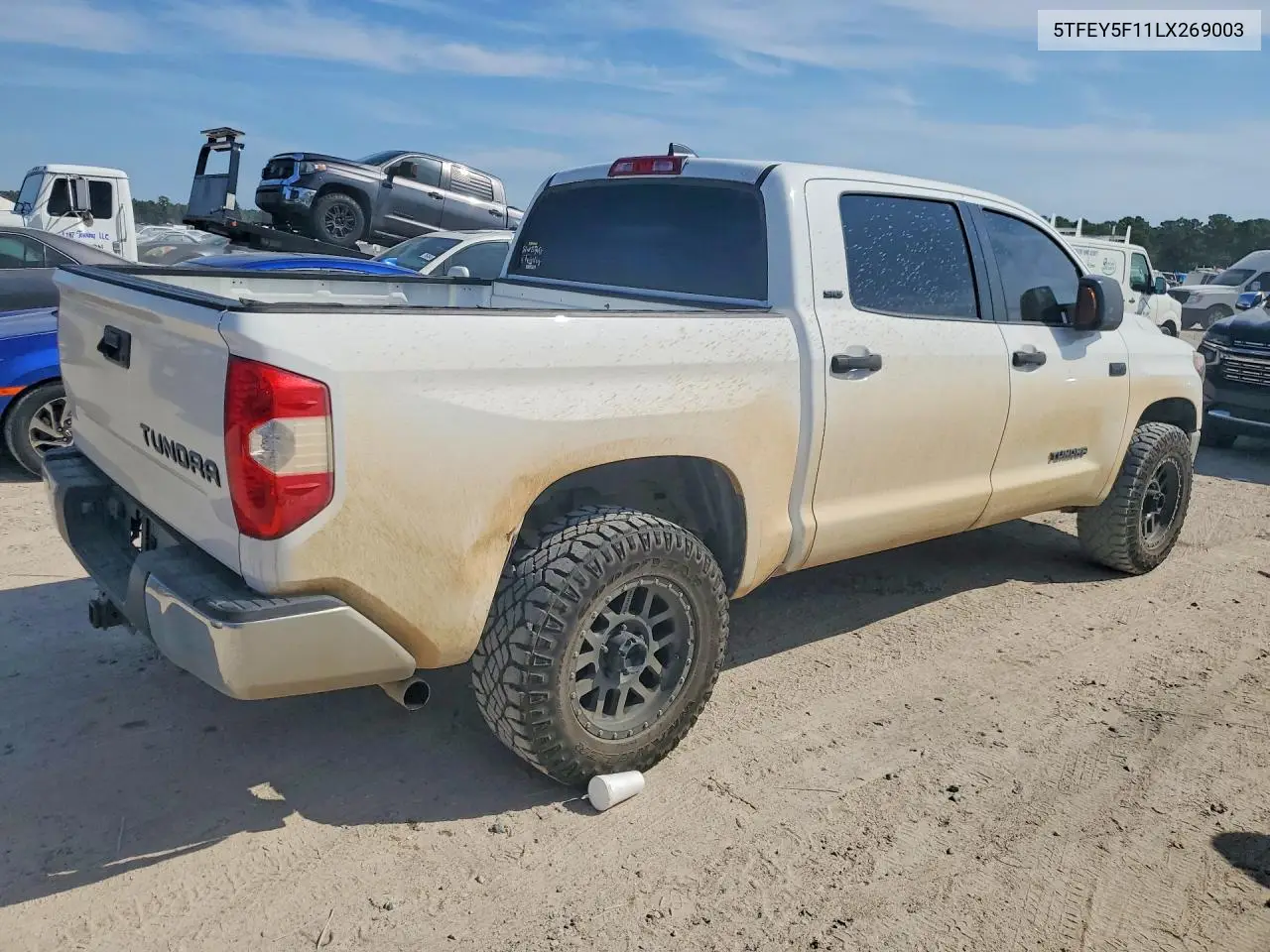 2020 TOYOTA TUNDRA VIN 5TFEY5F11LX269003 — фото 3