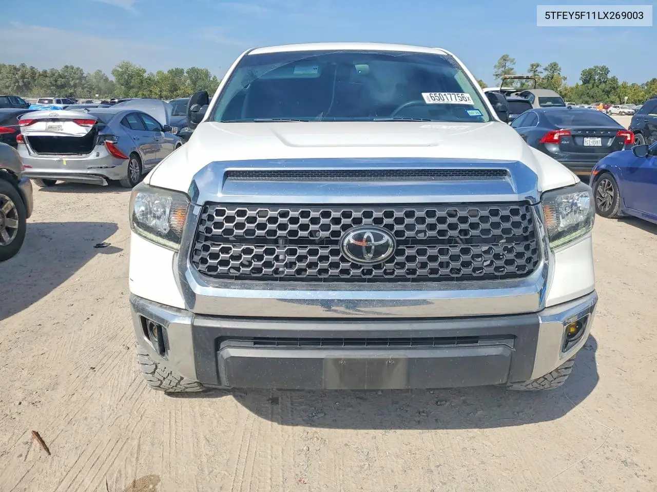 2020 TOYOTA TUNDRA VIN 5TFEY5F11LX269003 — фото 5