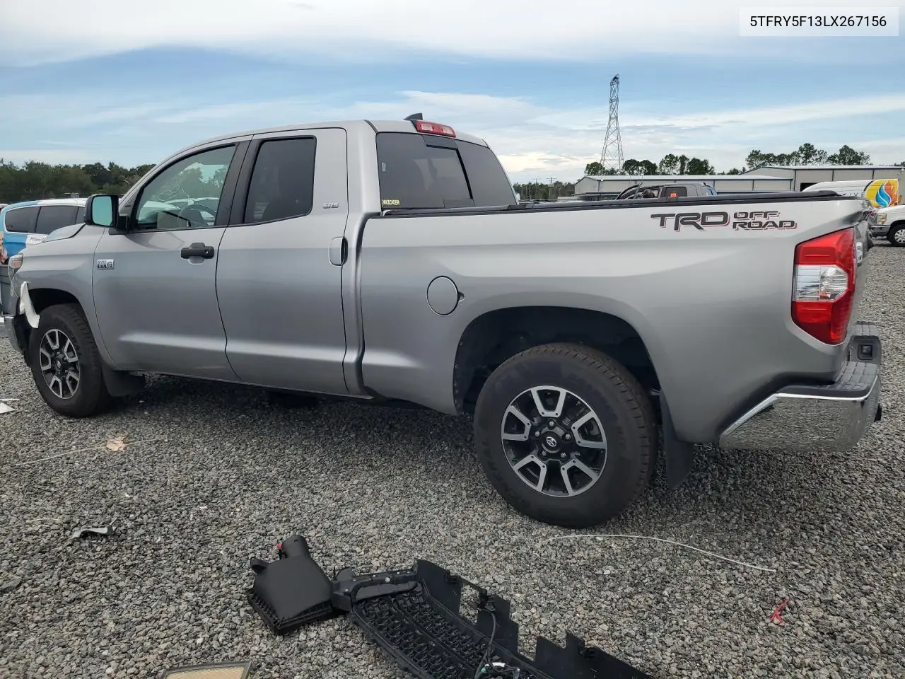 2020 TOYOTA TUNDRA VIN 5TFRY5F13LX267156 — фото 2