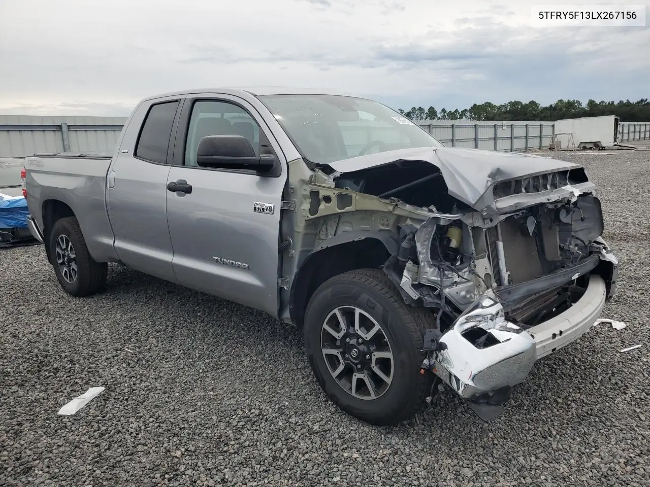2020 TOYOTA TUNDRA VIN 5TFRY5F13LX267156 — фото 4