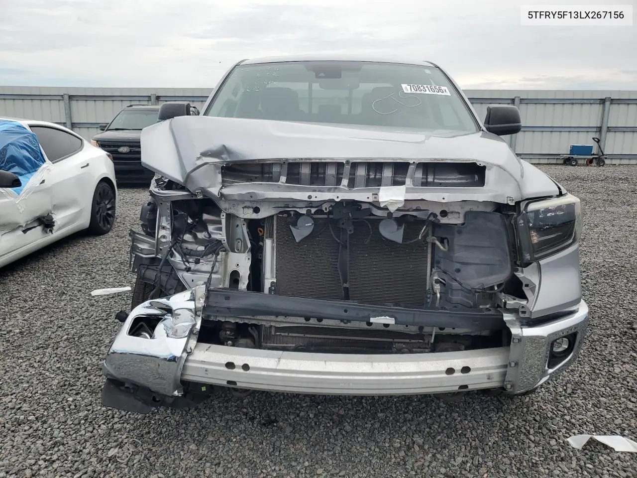 2020 TOYOTA TUNDRA VIN 5TFRY5F13LX267156 — фото 5