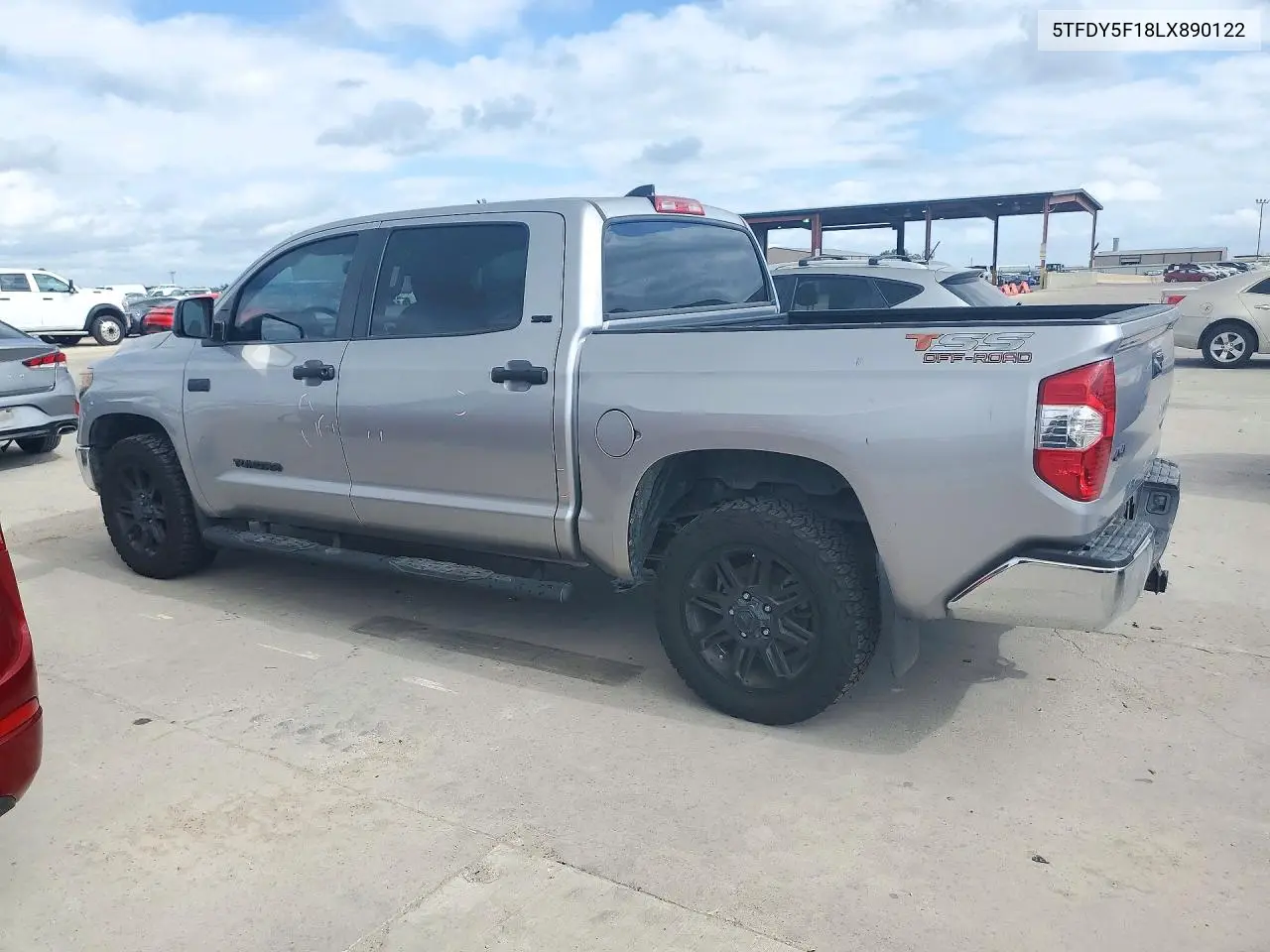 2020 TOYOTA TUNDRA VIN 5TFDY5F18LX890122 — фото 2