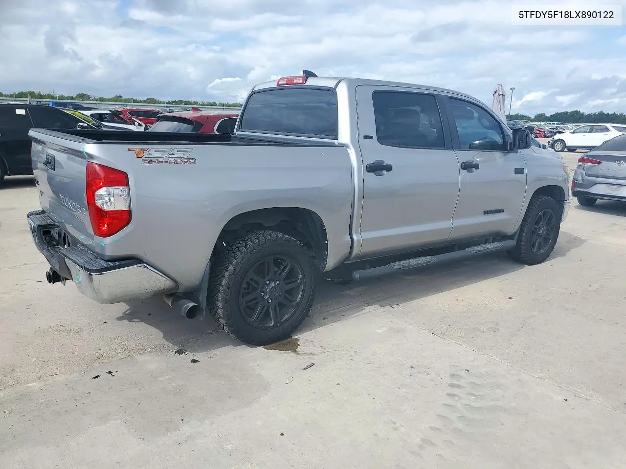 2020 TOYOTA TUNDRA VIN 5TFDY5F18LX890122 — фото 3
