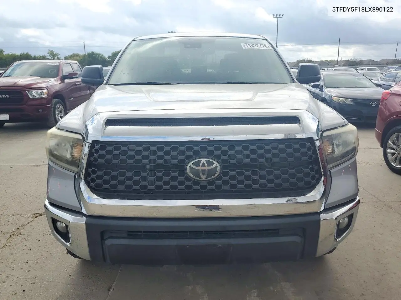 2020 TOYOTA TUNDRA VIN 5TFDY5F18LX890122 — фото 5