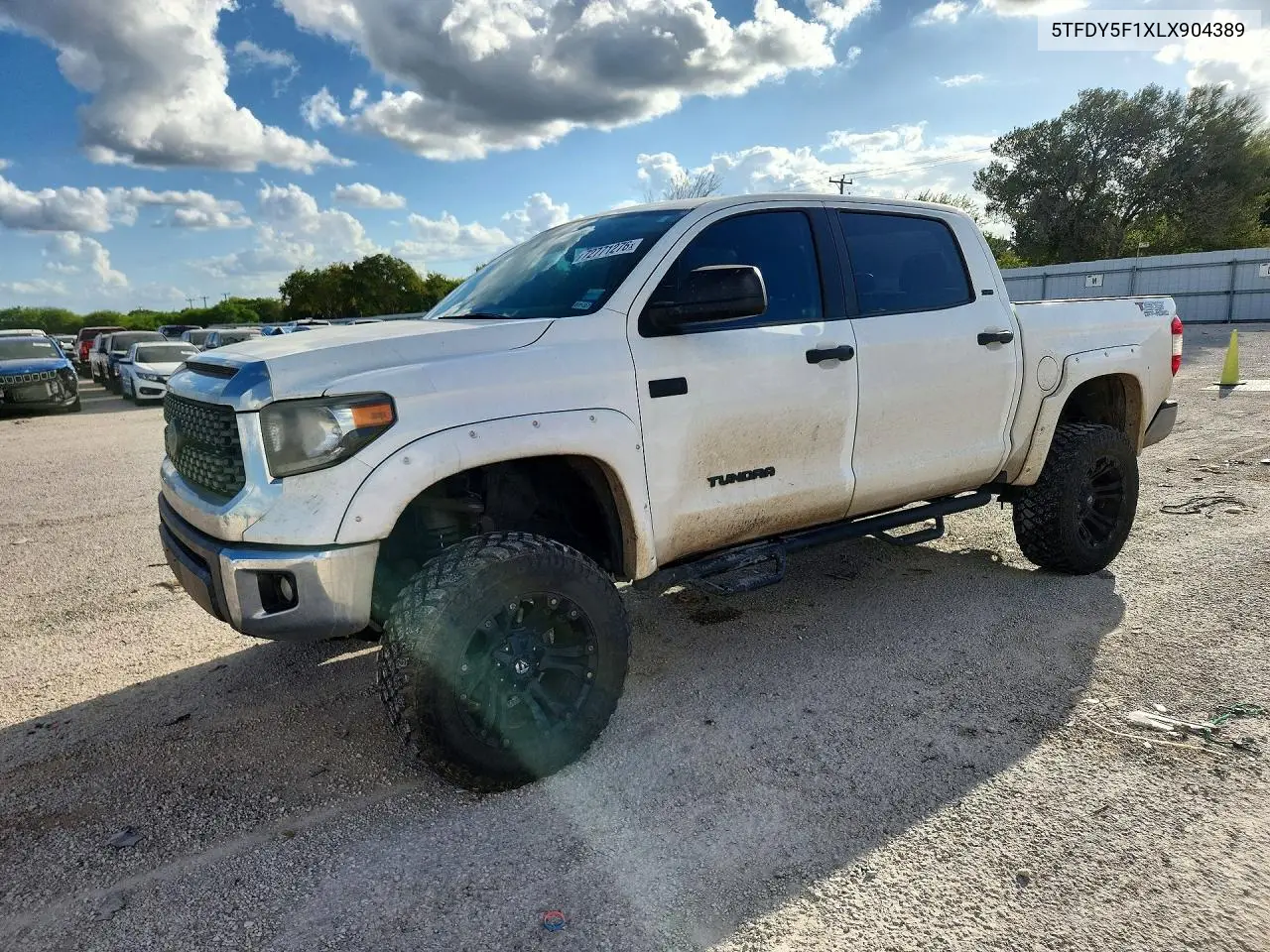 TOYOTA TUNDRA 2020, VIN 5TFDY5F1XLX904389