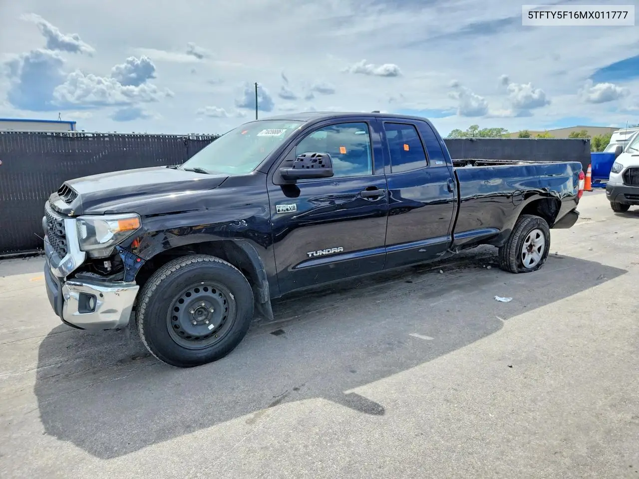TOYOTA TUNDRA 2021, VIN 5TFTY5F16MX011777