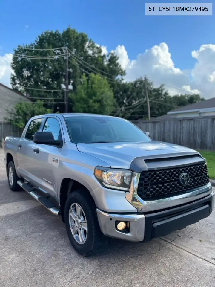 TOYOTA TUNDRA 2021, VIN 5TFEY5F18MX279495