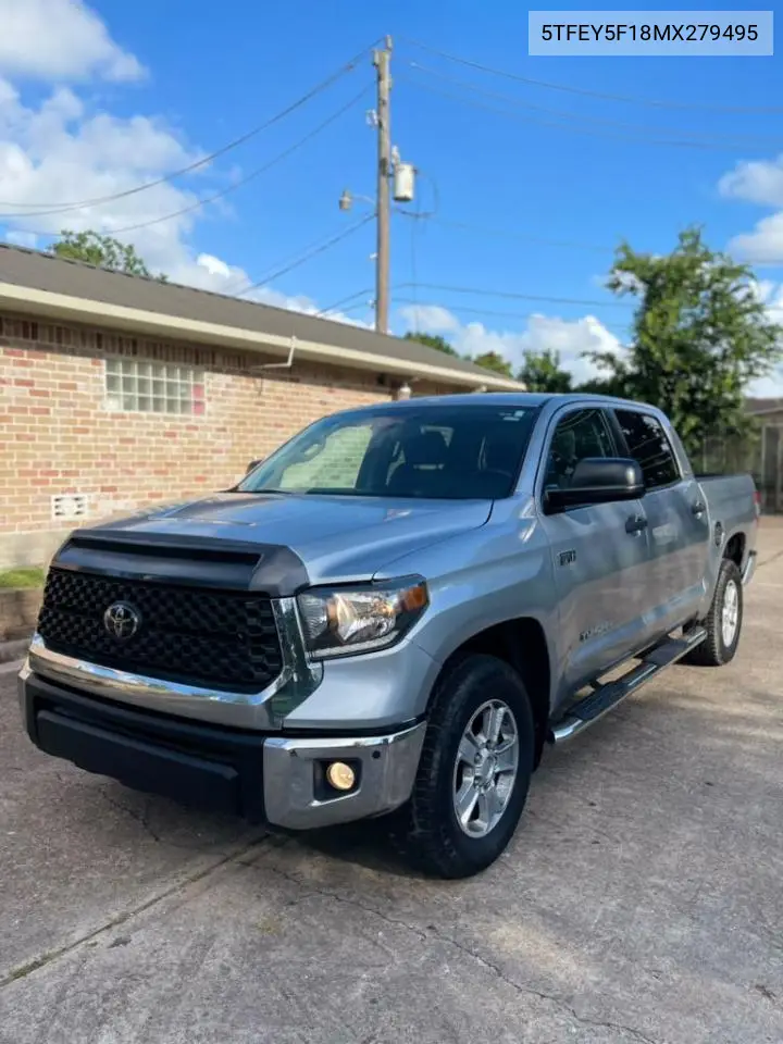 2021 TOYOTA TUNDRA VIN 5TFEY5F18MX279495 — фото 2
