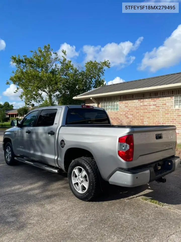 2021 TOYOTA TUNDRA VIN 5TFEY5F18MX279495 — фото 3