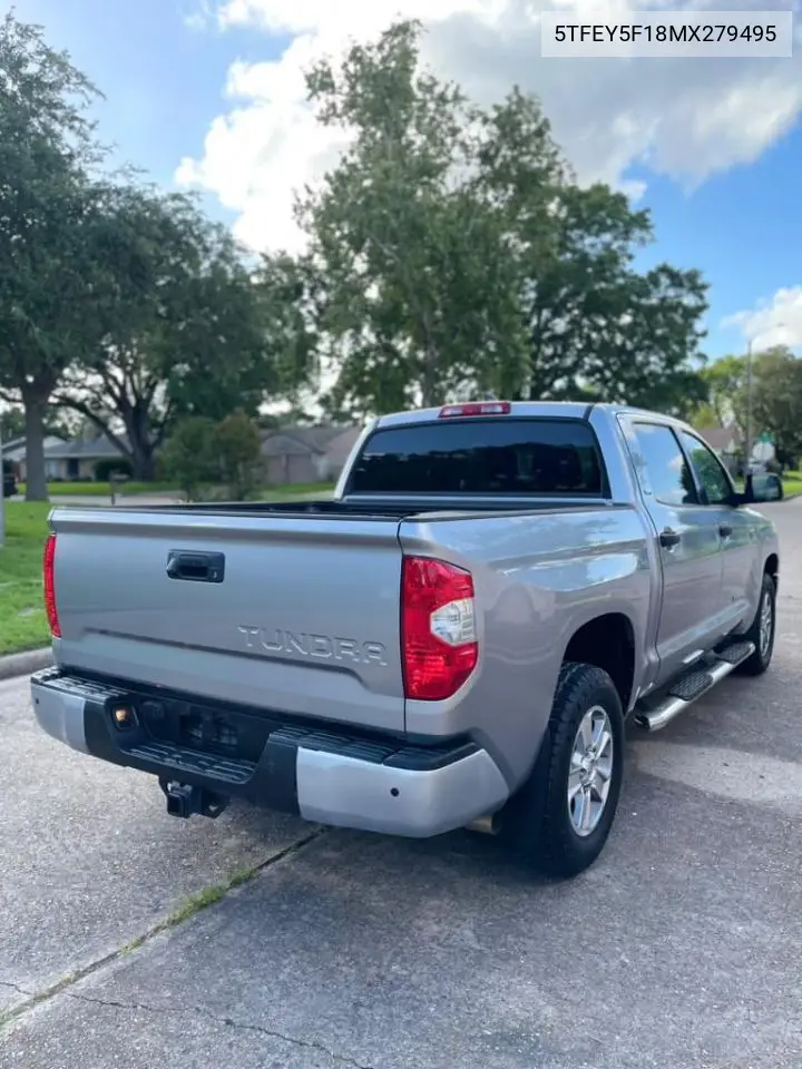 2021 TOYOTA TUNDRA VIN 5TFEY5F18MX279495 — фото 4