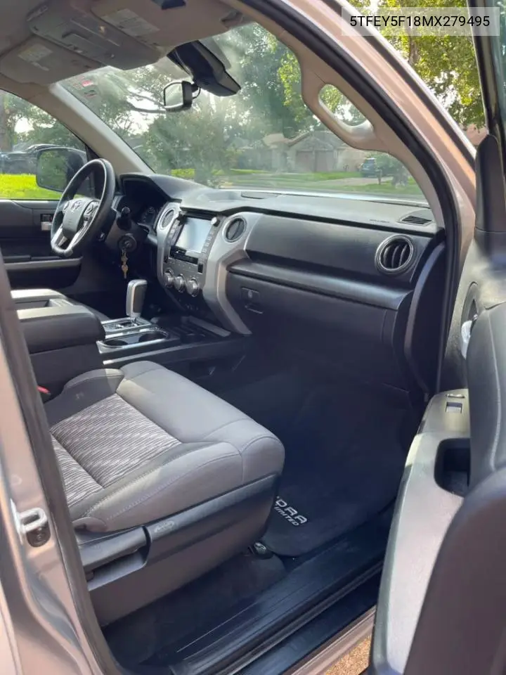 2021 TOYOTA TUNDRA VIN 5TFEY5F18MX279495 — фото 5