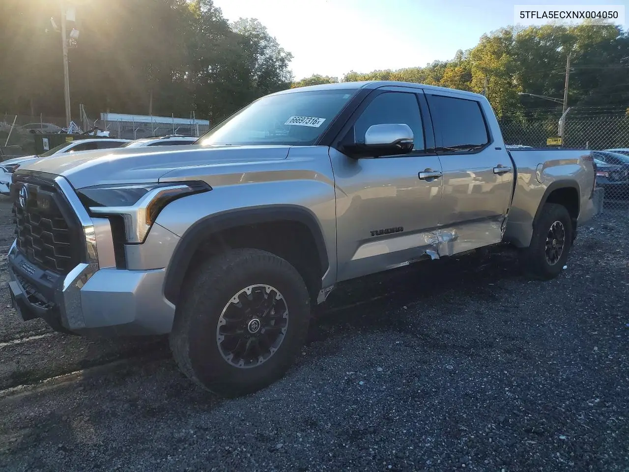 TOYOTA TUNDRA 2022, VIN 5TFLA5ECXNX004050